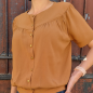 La Blouse Guillemette — Bronze Brûlé La Blouse Guillemette — Bronze Brûlé