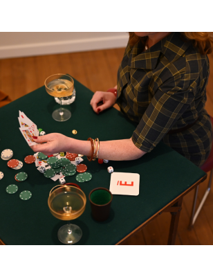 La Robe d'Après-Midi Tartan en Laine Upcyclée