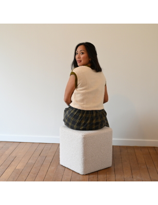 La Jupe Camille — Flanelle de Coton & Allure Midi | Studio Les Espiègles