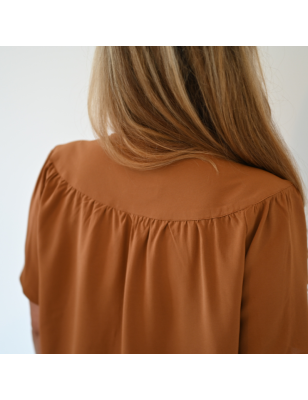 La Blouse Guillemette — Bronze Brûlé | Studio Les Espiègles
