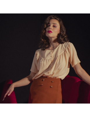 La Blouse Guillemette — Éclat de Soie