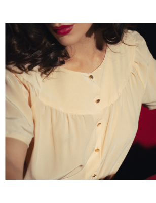 La Blouse Guillemette — Éclat de Soie