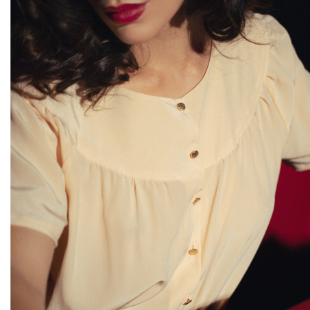 La Blouse Guillemette — Éclat de Soie