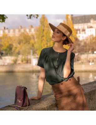 La Blouse - feuilles d'automne